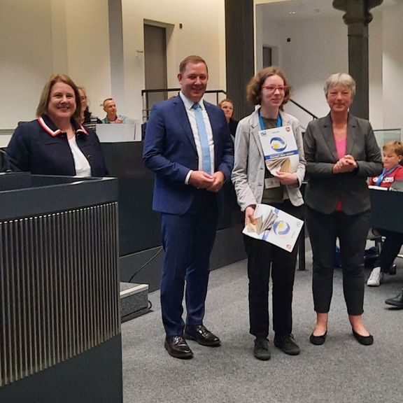 Europäischer Wettbewerb 2025: Preisverleihung im Landtag