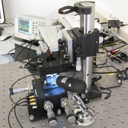 Rasterkraftmikroskop im Schülerlabor