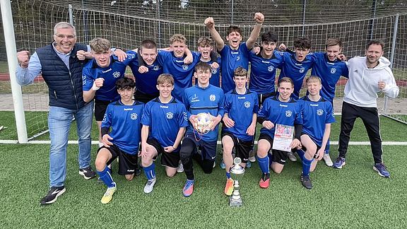 Gymnasium Papenburg gewinnt Emslandmeisterschaft 2023 im Fußball