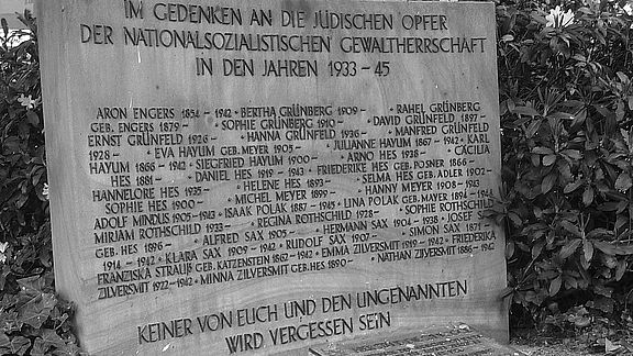 Erinnerungen an die Pogromnacht vom 9. November 1938 in Papenburg 
