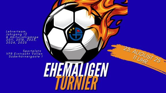 Einladung zum Ehemaligenturnier am Samstag, den 23. August 2025