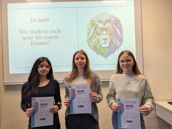 Vorlesewettbewerb „Leo, leo – ¿qué lees?“ 2026 in Jahrgang 7 und 9