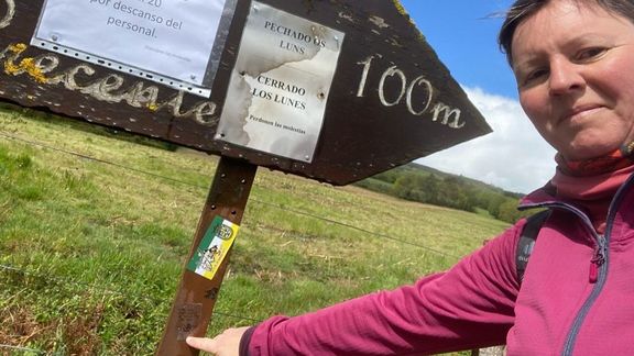 Unsere Sticker auf dem Jakobsweg – Eine besondere Reise für unsere Schülerfirma