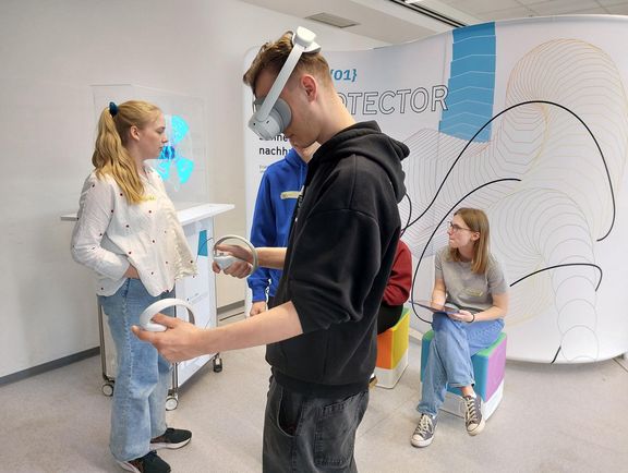 KI for green: Die elften Klassen denken Künstliche Intelligenz grün