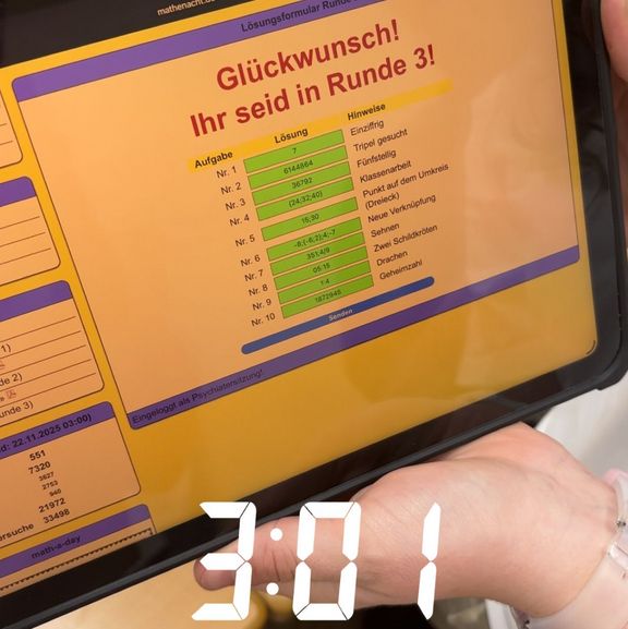 Drei Mathematik-Wettbewerbe in zehn Tagen 2025 Drei Mathematik-Wettbewerbe in zehn Tagen 2025