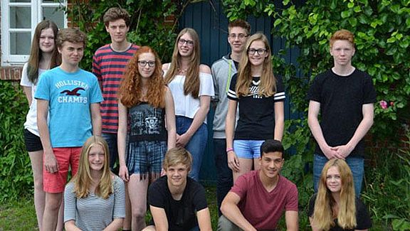 Die Klassenpaten für das Schuljahr 2016/17