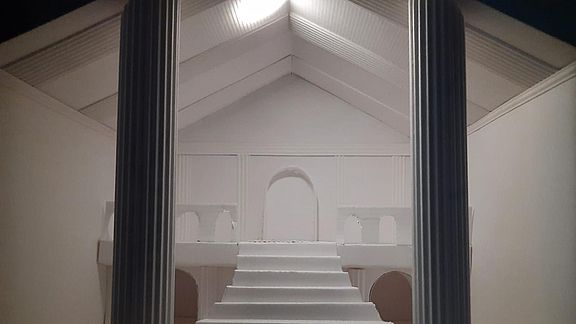 Ein Interieur aus Papier 