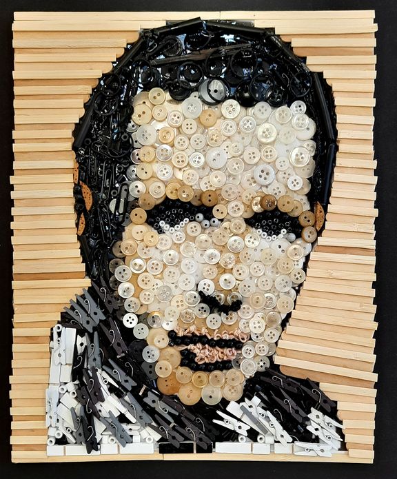 Humphrey Bogart als Relief