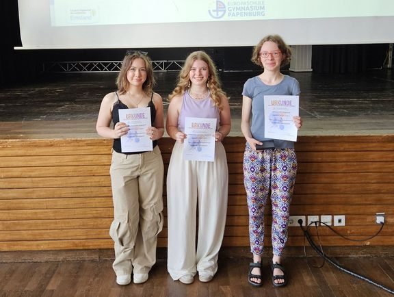 Schülerehrungen 2025 am Gymnasium Papenburg in den Jahrgängen 5 bis 10