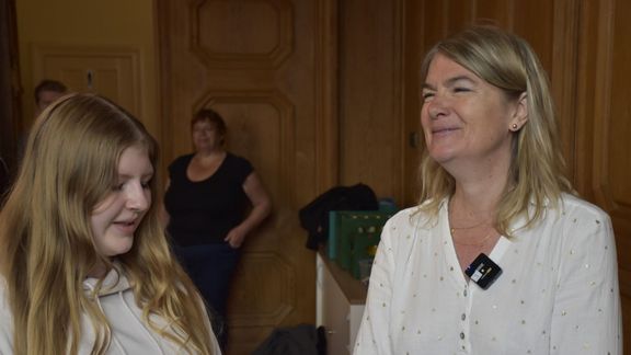 JUZ-TV: Schüleraustausch aus Frankreich zu Besuch im Rathaus