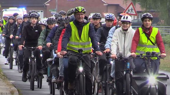 JUZ-TV: Große Fahrradaktion zur Verbesserung der Rad- und Schulwege