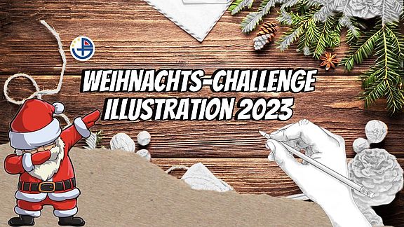 Macht mit bei der Weihnachts-Challenge Illustration 2023 
