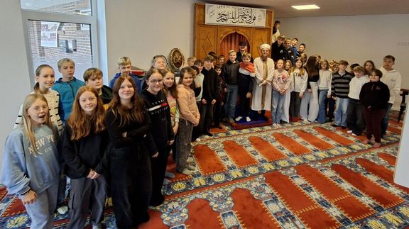 Moscheebesuch der katholischen Religionsgruppen des Jahrgangs 6