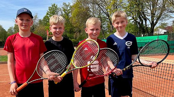 Super Erfolge im Tennis 2023 – knapp das Landesfinale verpasst 