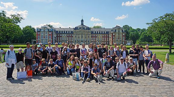 Gruppenfoto in Münster 