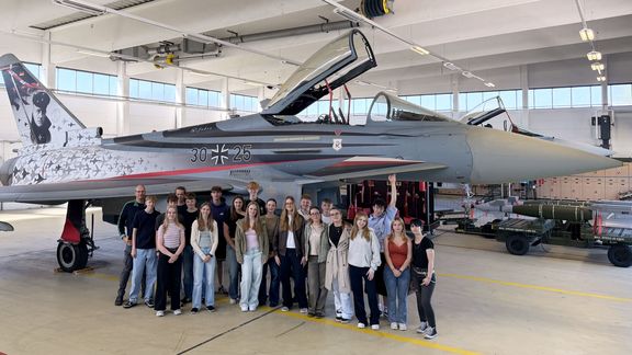 Besuch des Projekts „Fliegen“ bei der Luftwaffe in Wittmund