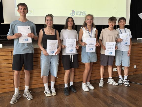 Schülerehrungen 2025 am Gymnasium Papenburg in den Jahrgängen 5 bis 10