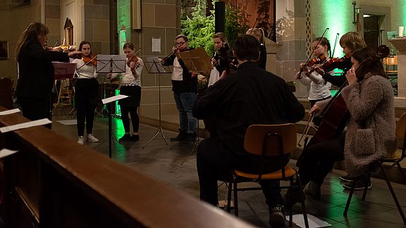 Weihnachtsgruß der Fachgruppe Musik 