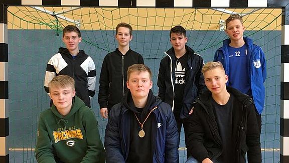 Die Mannschaft des Gymnasiums Papenburg 