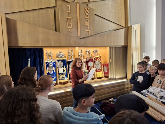 Ausflug der Religionskurse zur Synagoge Münster