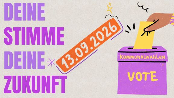 „Deine Stimme, deine Zukunft“ – Die wichtigsten Infos zur Kommunalwahl