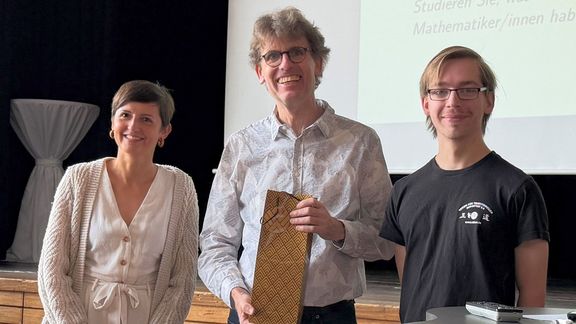 Professor Grieser gibt Einblicke in Beruf des Mathematikers und Mathematikstudium Professor Grieser gibt Einblicke in Beruf des Mathematikers und Mathematikstudium