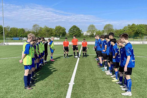 Nichts für schwache Nerven – Kreisgruppenentscheid 2023 im Fußball