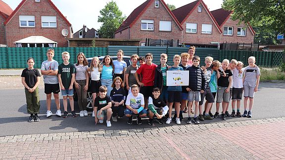 Verkehrserziehung: „Achtung Auto“ 2023 am Gymnasium Papenburg 