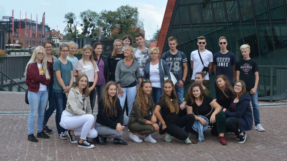 Gruppenfoto in Polen