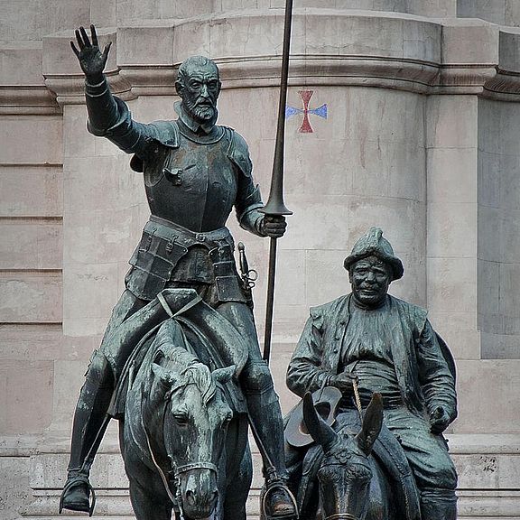 Don Quijote und Sancho Panza
