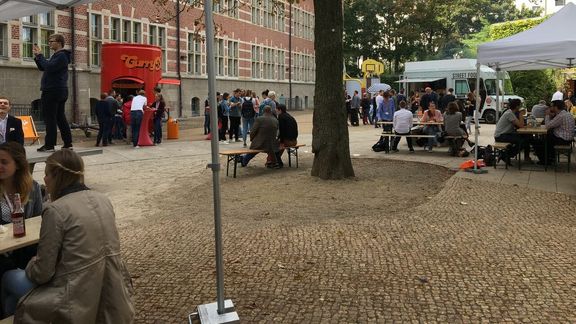 Pause im Hof