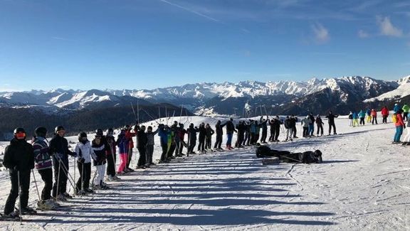 Skifahren in Vals