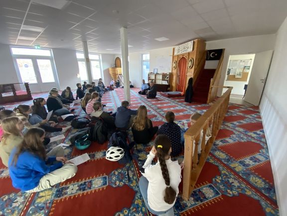 Moscheebesuch der Religionsgruppen des Jahrgangs 7