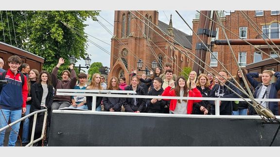 Französische Schülerinnen und Schüler aus Avallon 2024 bei uns in Papenburg