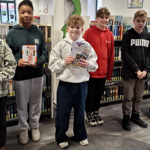 1. Platz für Max Stadler beim Kreisentscheid des Vorlesewettbewerbs 2025/26