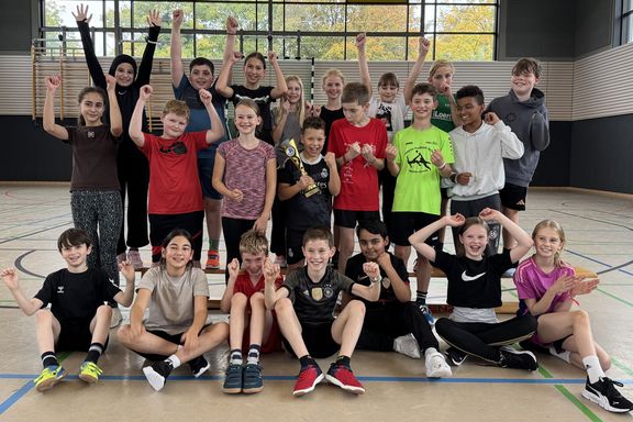 Klasse 5c gewinnt Jahrgangsturnier 2025 im Völkerball