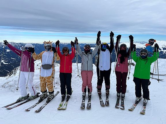 Skifahren mit der Ski-AG im Zillertal in Österreich 2023