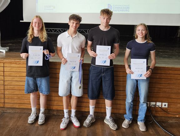 Schülerehrungen 2025 am Gymnasium Papenburg in den Jahrgängen 5 bis 10