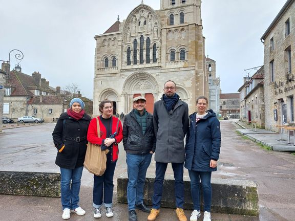 Intensiver Kontakt mit dem Lycée du Parc des Chaumes vor Ort in Avallon