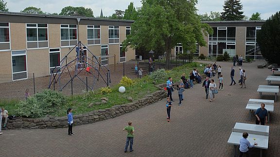 Blick in den Innenhof