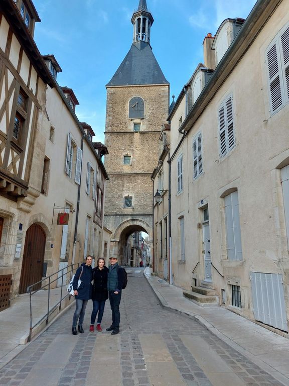 Intensiver Kontakt mit dem Lycée du Parc des Chaumes vor Ort in Avallon