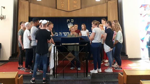 Besuch der Synagoge in Münster