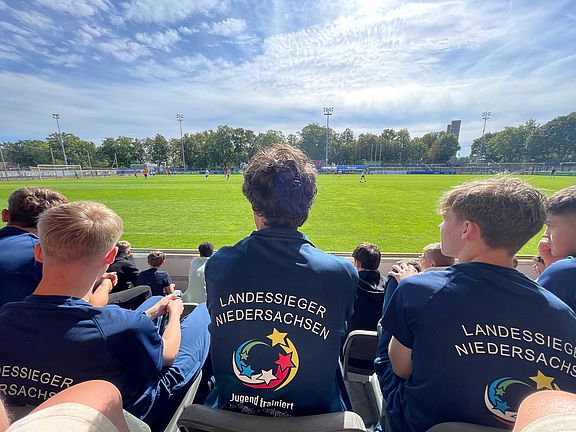 Platz 10 im Fußball beim Bundesfinale 2023 in Berlin