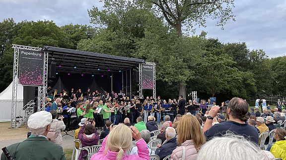 Ensembles des Gymnasiums bei „Papenburg musiziert“ 2023 
