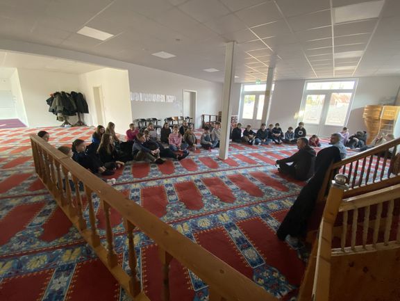 Moscheebesuch der Religionsgruppen des Jahrgangs 7