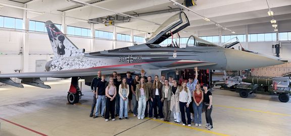 Besuch des Projekts „Fliegen“ bei der Luftwaffe in Wittmund