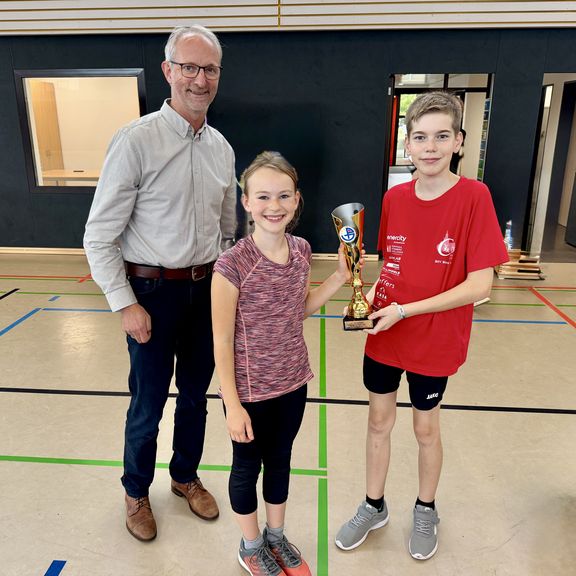 Klasse 5c gewinnt Jahrgangsturnier 2025 im Völkerball